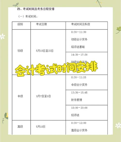 初级会计考试时长