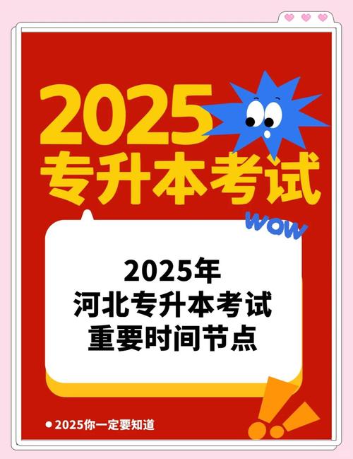 河北2025专升本考试时间