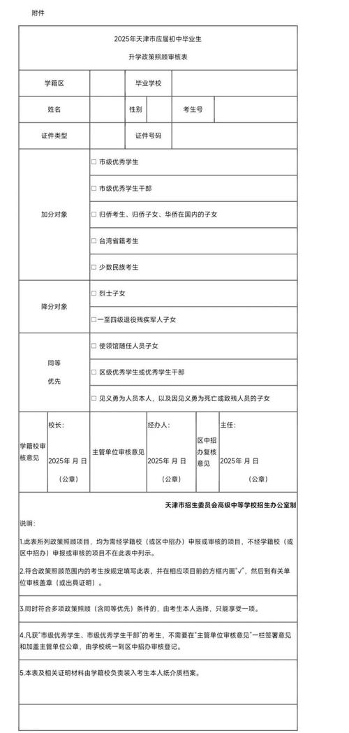 2025年中考新政策