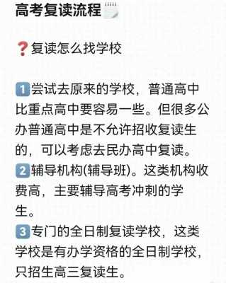 高三复读生怎么报名参加高考