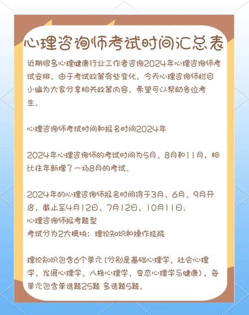 心理询问师证书怎么考取2024考试时间