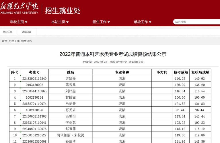 新疆艺术联考2024年成绩怎样查询
