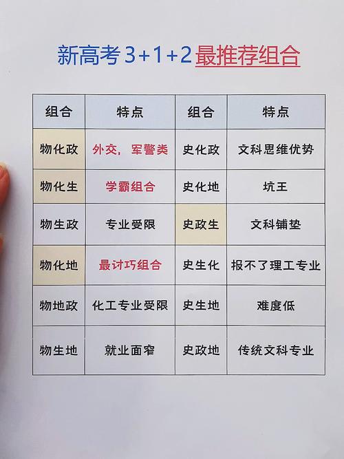 312哪个组合赋分高