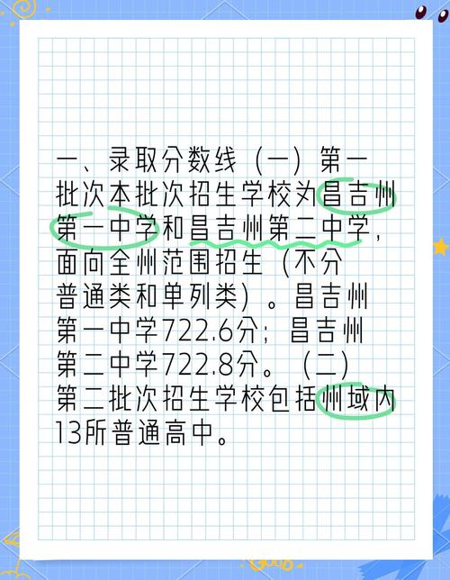 2019年昌吉州一中,州二中中考录取分数线是多少?