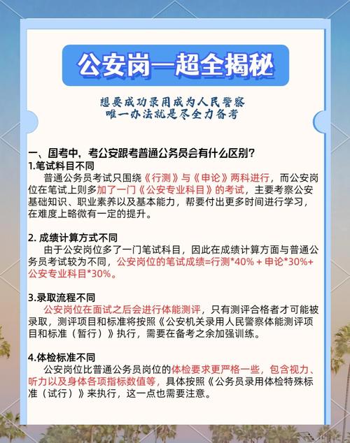 考公务员的要求和条件有哪些