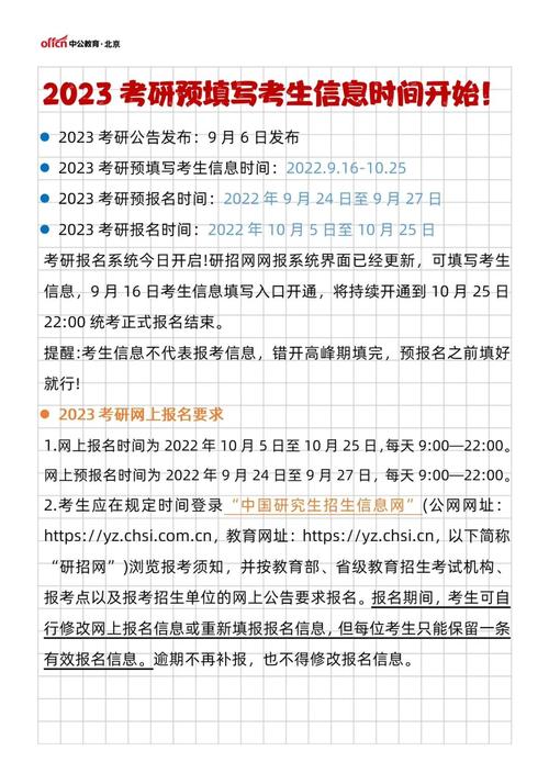 考研什么时候开始报名?