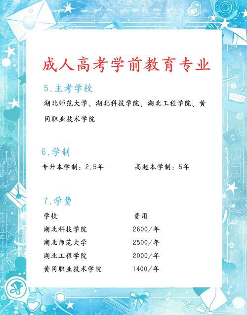 成人高考学前教育主要学什么