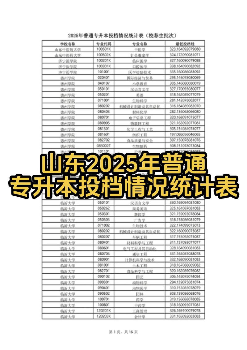 山东专升本多少分可以上公办