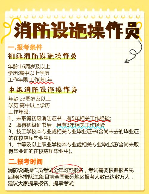 消防证要从初级开始考吗
