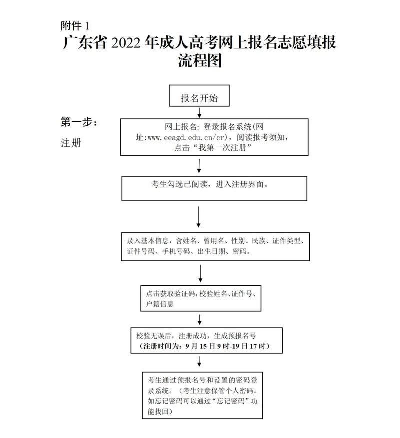 高考报名操作流程