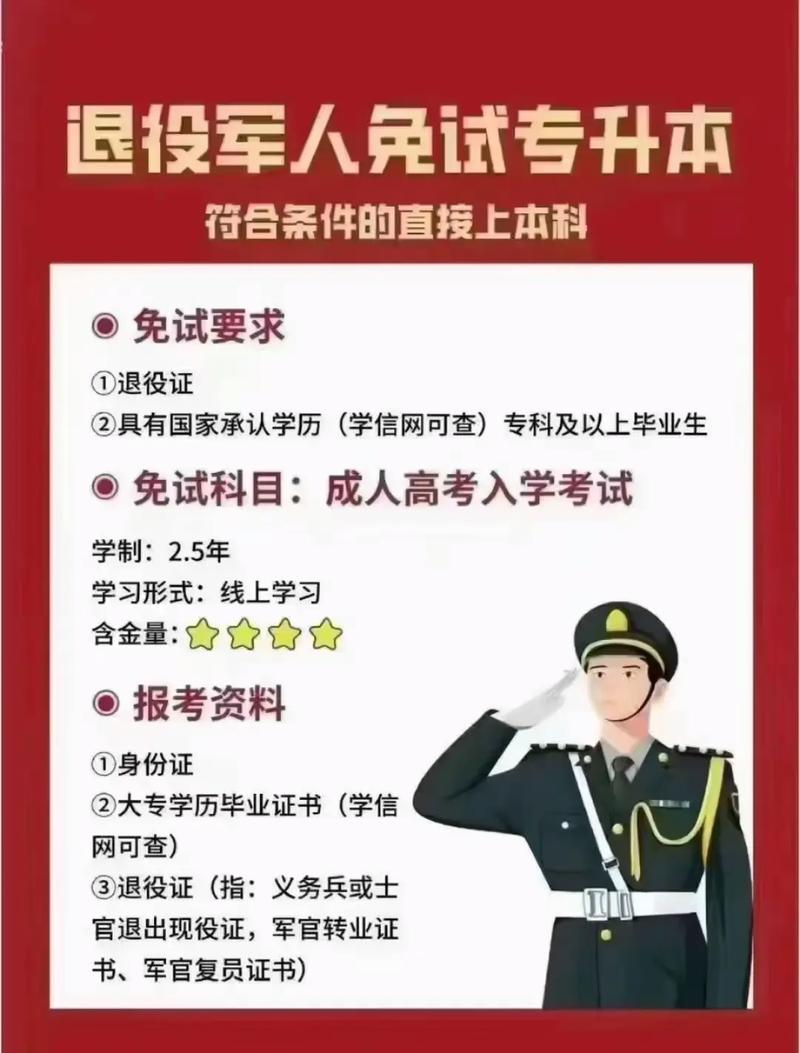 统招专升本当兵退伍可以调换专业吗?