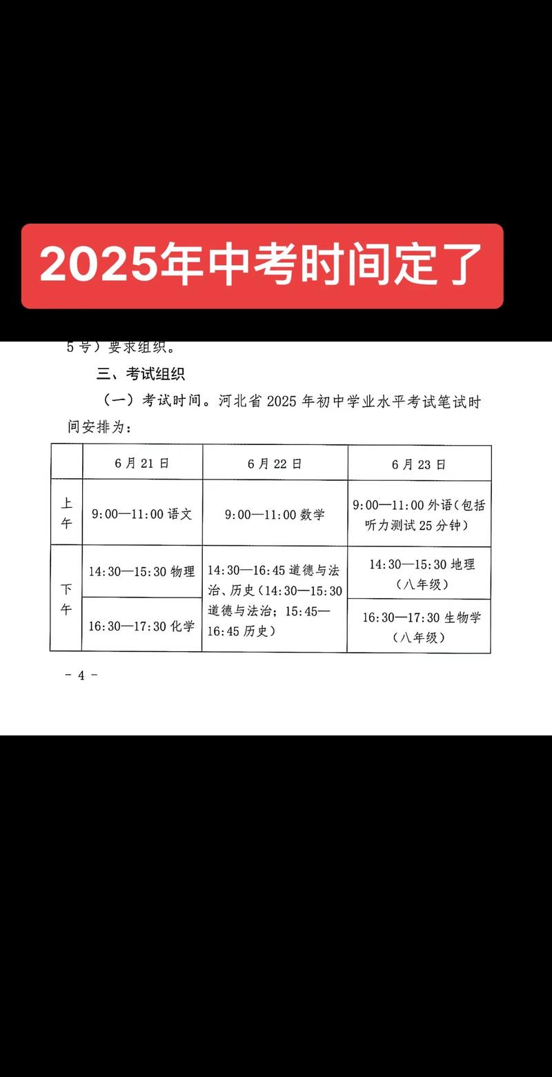 中考成绩2025年几月几日考