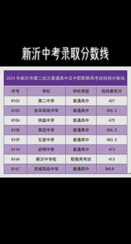 新沂学校2025年录取分数