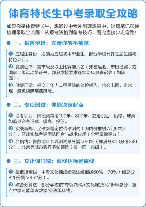 中考如何走体育生