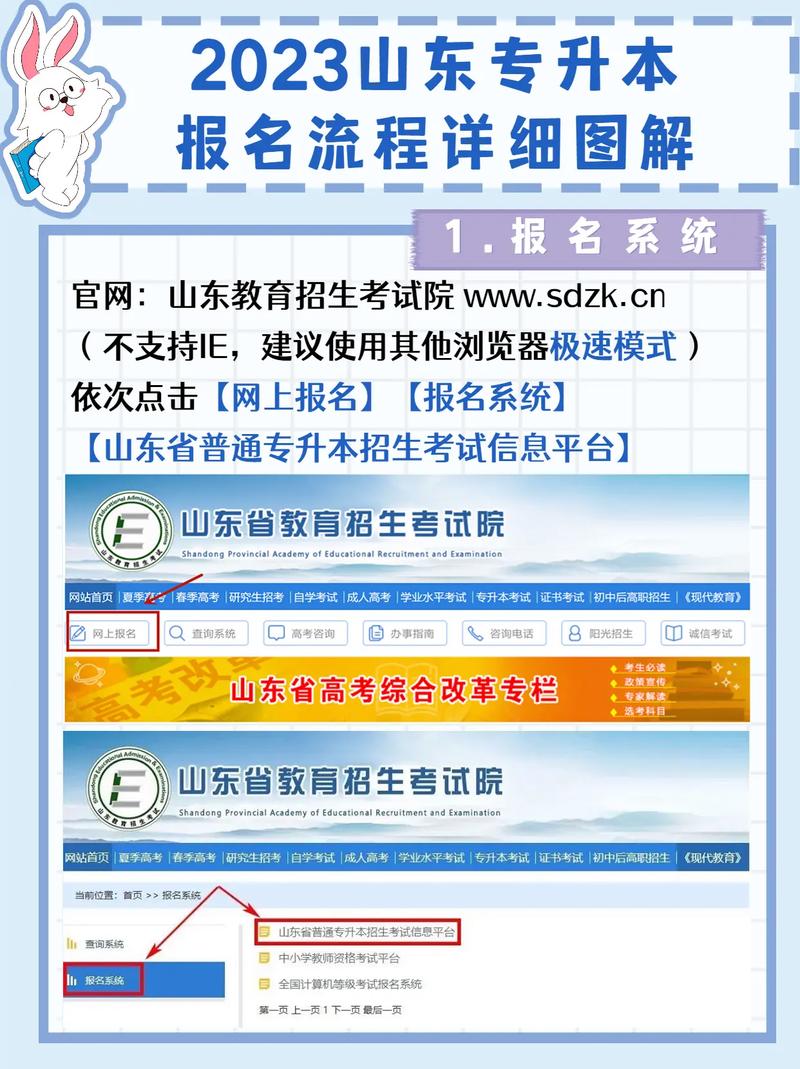 2023年山东专升本报名入口在哪里