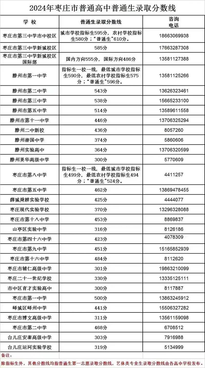 2023年山东枣庄中考分数线