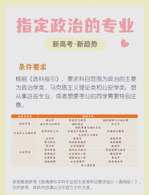 想从政高中该怎样选科