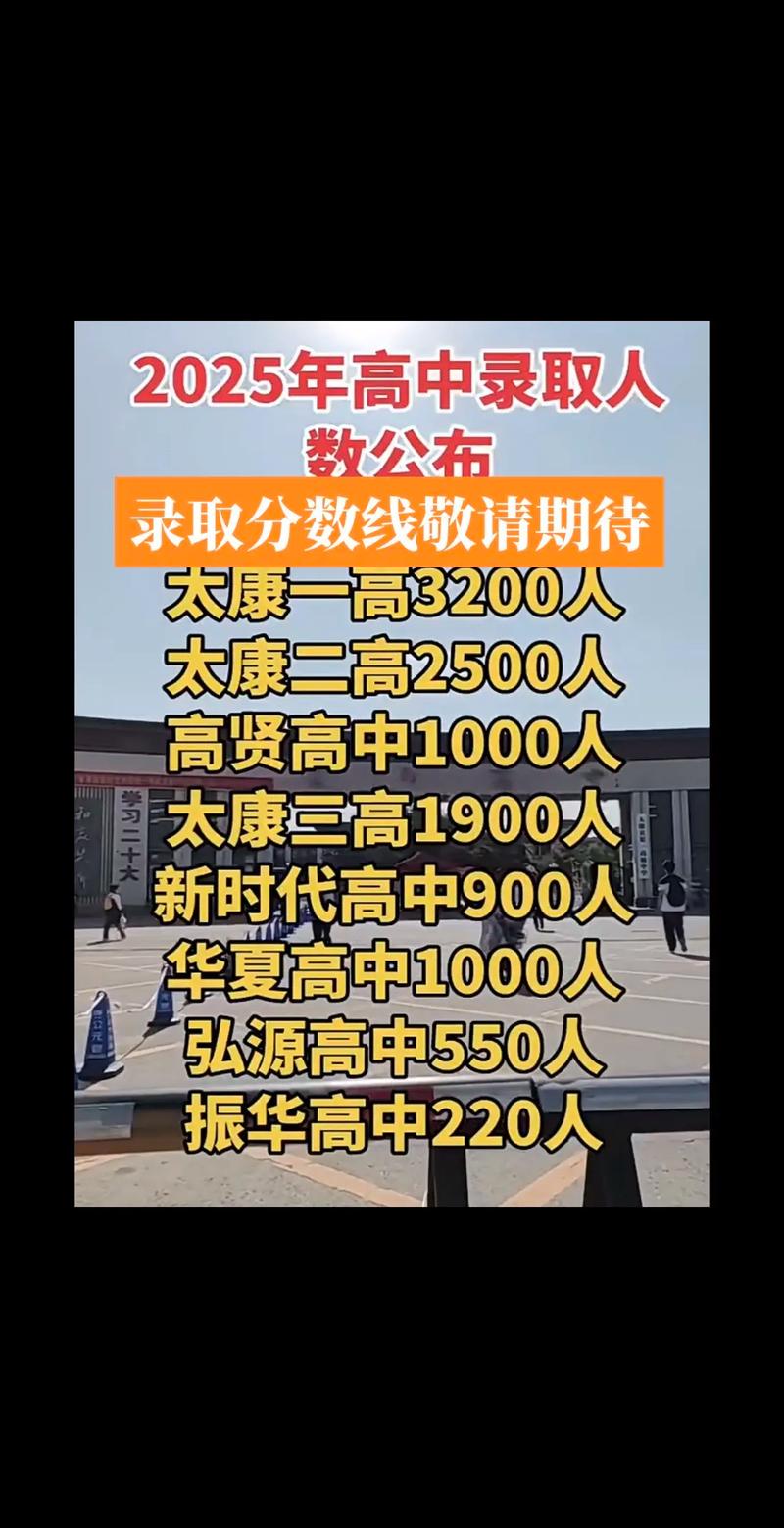 太康一高的录取分数线