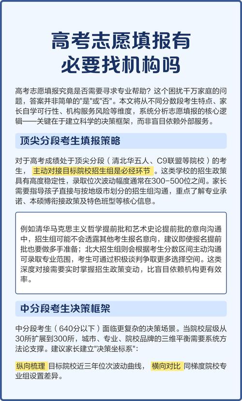 八个理由告诉你,高考志愿填报需要专家指导!