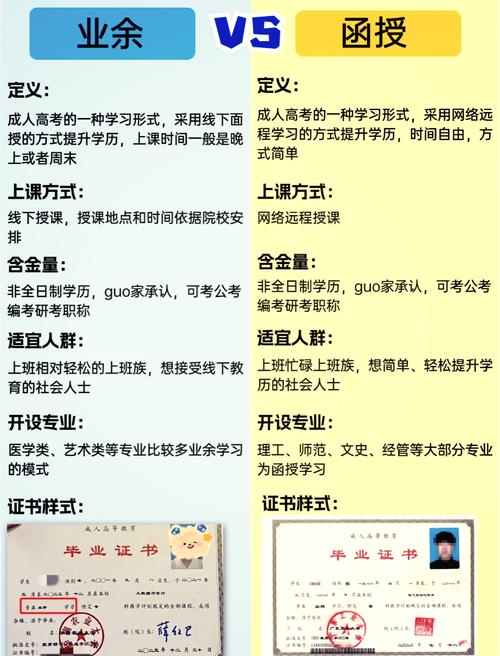 云南成人高考和网络教育的区别?