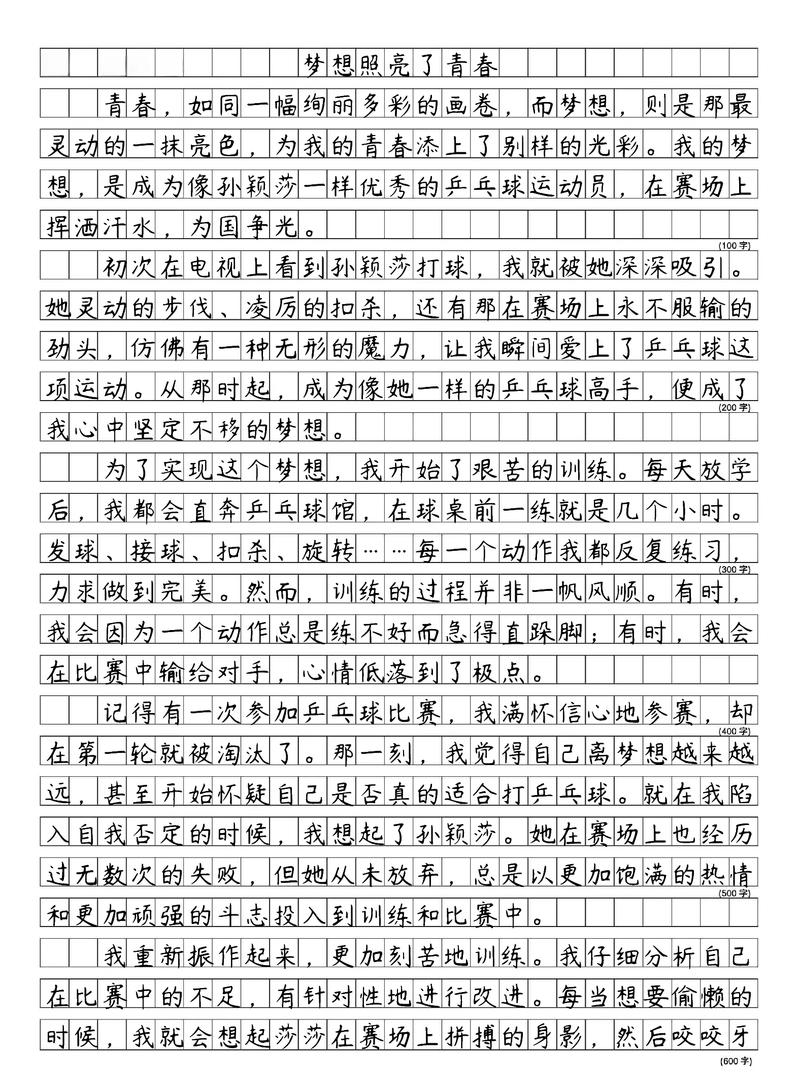 备战2025-4大类人物描写必备素材+中考模拟作文积累