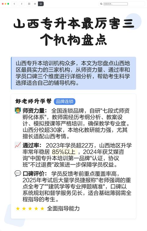 无锡专升本有哪些培训机构