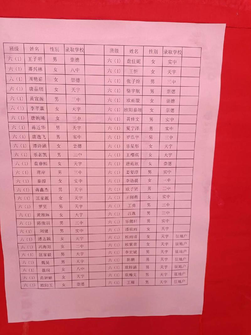 太康县一高附属学校小升初录取分数线