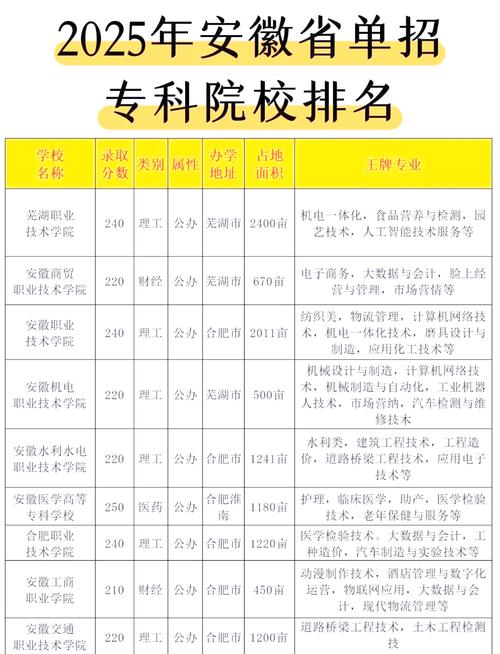 安徽春招专升本可以报考哪些大学