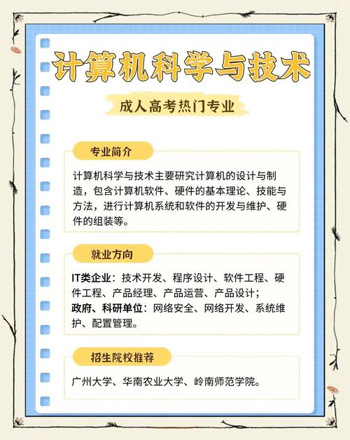计算机成人高考的科目有哪些课程，计算机类成人高考？