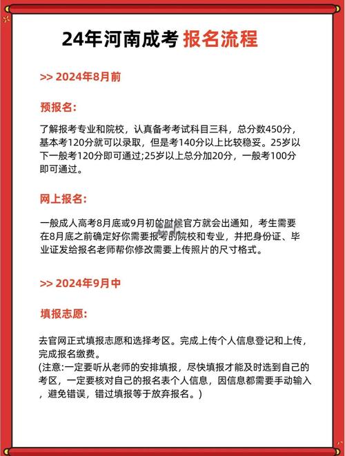 河南成人高考怎么报名参加，河南成人高考报名时间及流程
