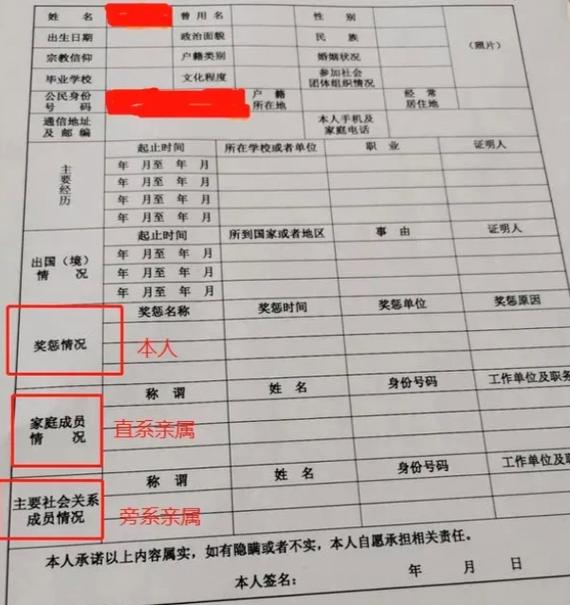 公考普通岗政审父母查父母哪些方面